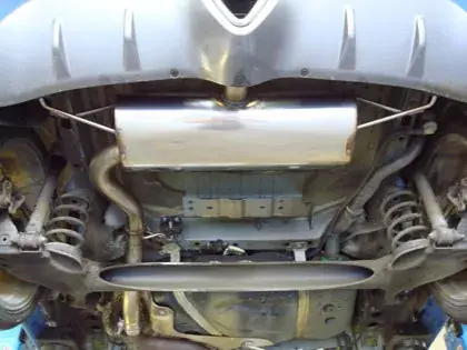 Letzte Chance FOX Endschalldämpfer passend für Opel Corsa D OPC 1.6l 141kW