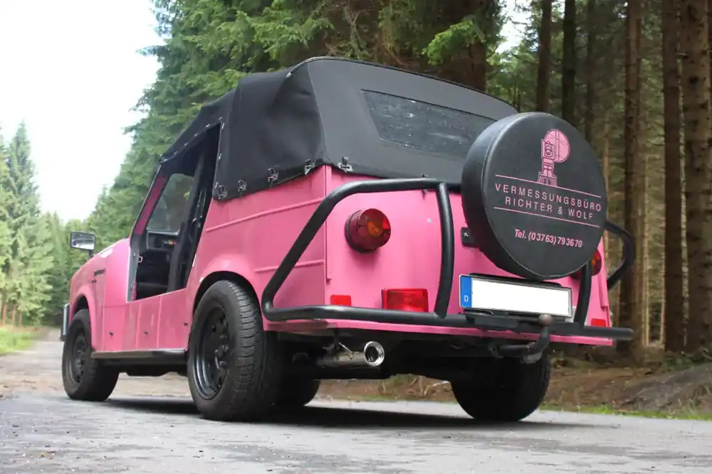 Ausverkauf Endschalldämpfer 1x80 Typ 13 passend für Trabant 1.1 Kübelwagen