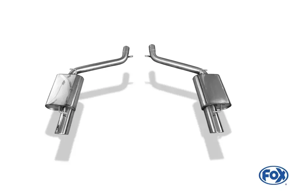 FOX Endschalldämpfer passend für Chrysler 300C 3,5l rechts/links - 1x100 Typ 17 Rabatt