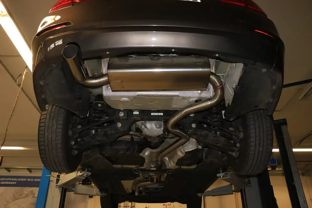 Endschalldämpfer passend für BMW F30/31 316i 1x80 Typ 14 Finale Aktion
