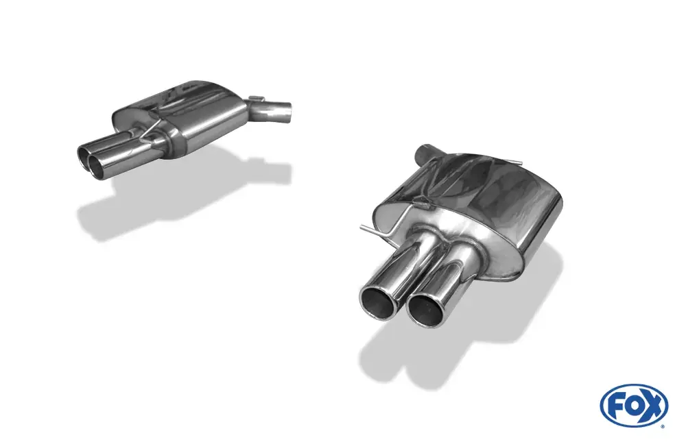 Sichere Zahlung FOX Endschalldämpfer passend für BMW F10 535i – 2x80 Typ 12 rechts/links