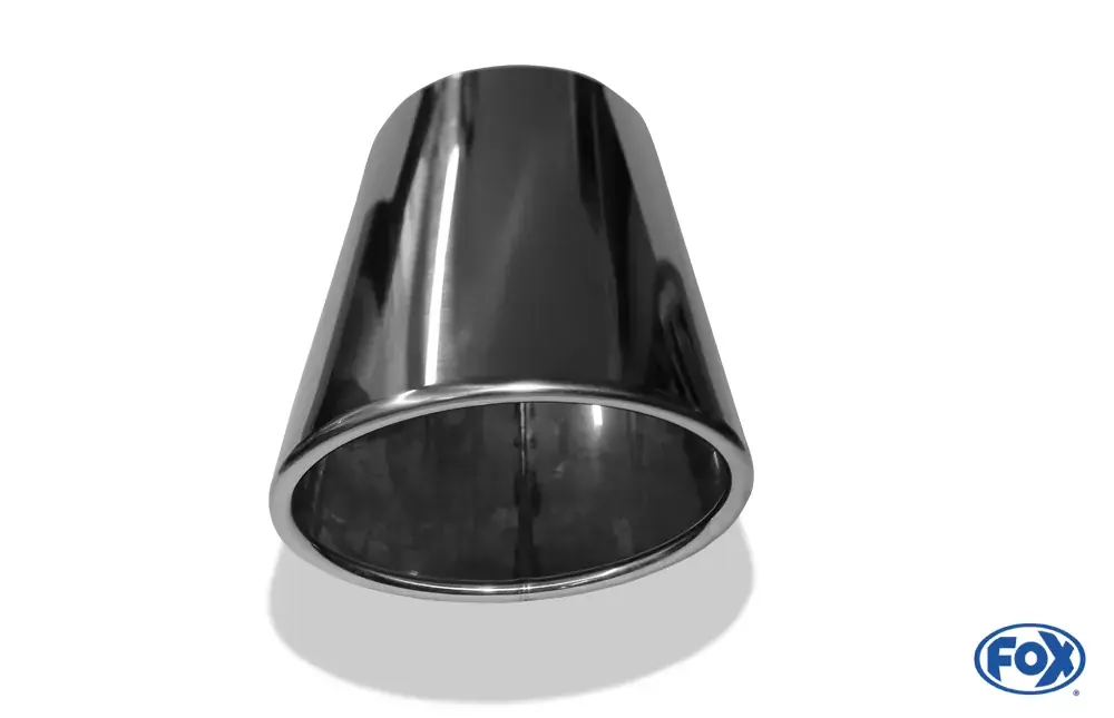 FOX Anschweißendrohr Typ 32 Edelstahl oval 140x90 mm / Länge 300 mm Bestpreis