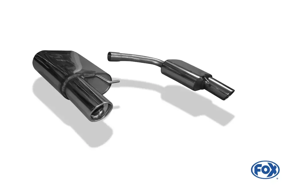 Meistverkauft FOX Endschalldämpfer passend für Audi A4/A5/S5 8T Coupe/Cabrio – 1x100 Typ 17 rechts/links