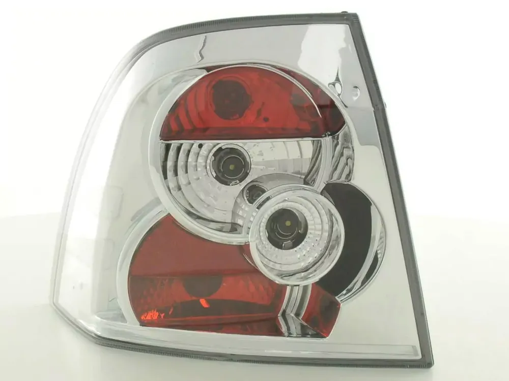 Schnäppchen Rückleuchten Set chrom passend für Opel Vectra B 97-01