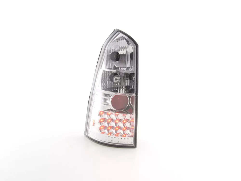 LED Rückleuchten Set chrom passend für Ford Focus Turnier DNW 98-04 Rechtslenker Markenprodukt