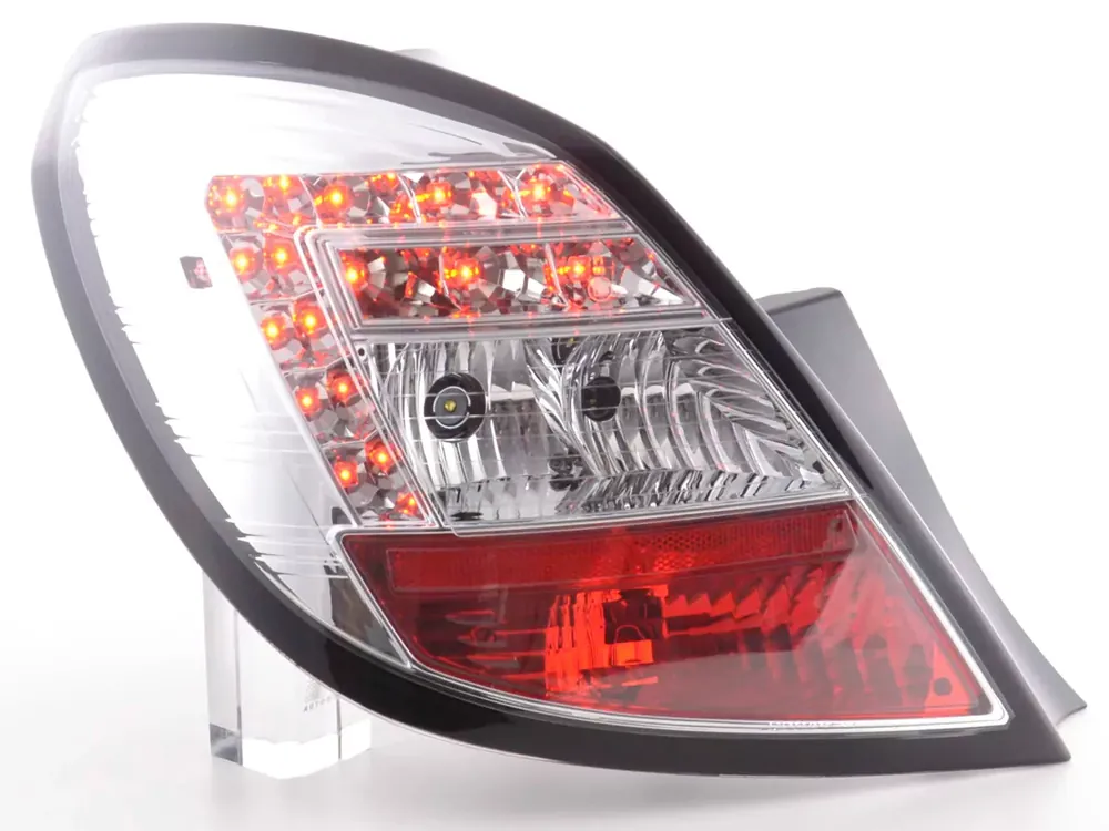 LED Rückleuchten Set chrom passend für Opel Corsa D 5-türig 06–10 Top-Seller