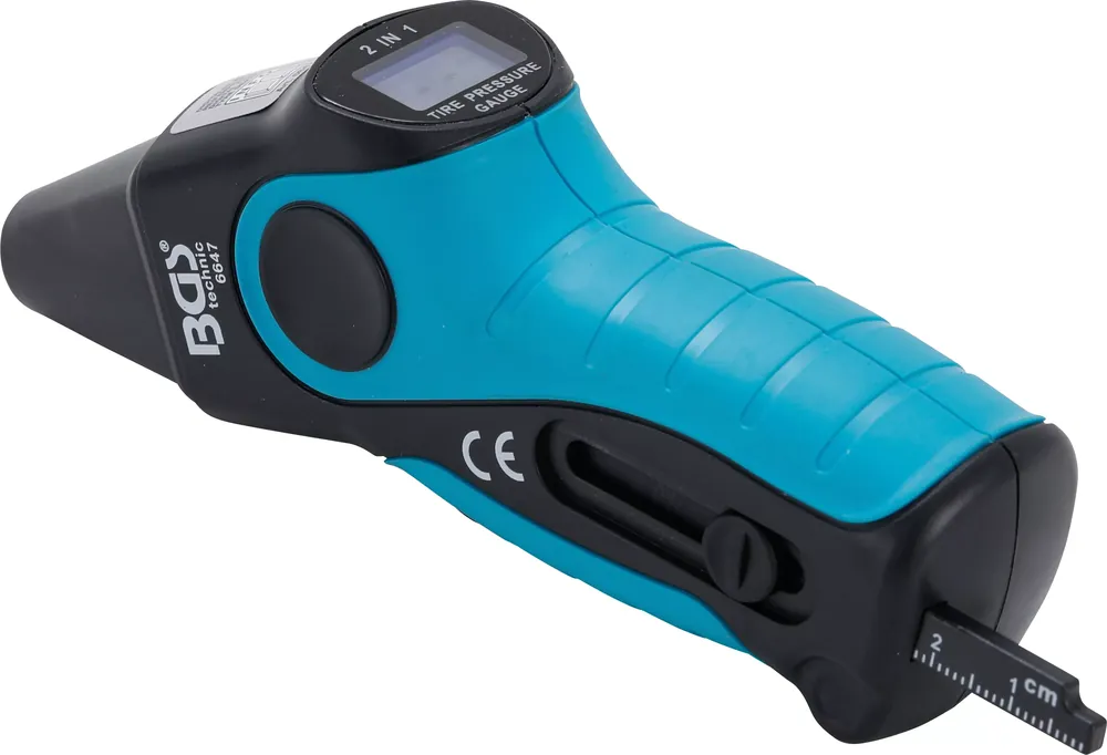 Digitaler Reifendruckprüfer & Reifenprofil-Messschieber 2-IN-1 Top-Angebot