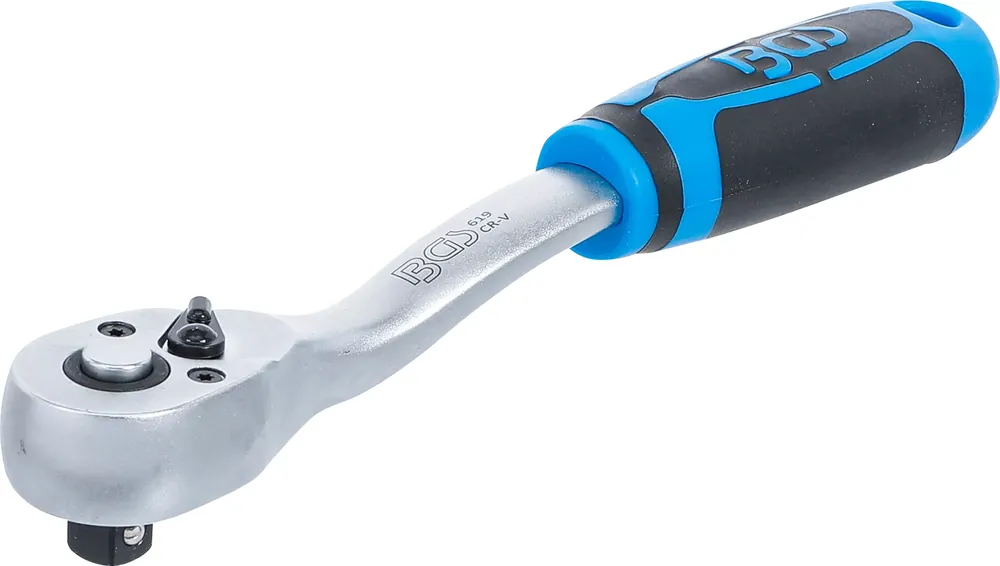BGS Umschaltknarre feinverzahnt mit 72 Zähnen 3/8 Zoll (10 mm) Markenprodukt