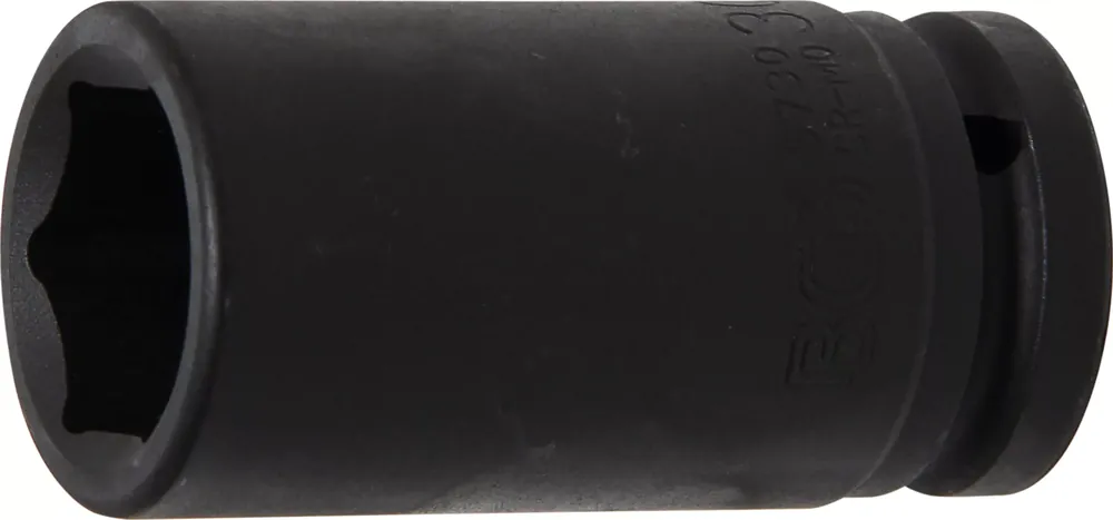 BGS Kraft-Steckschlüssel-Einsatz tief SW 30 mm Antrieb Innenvierkant 3/4 Zoll (20 mm) Top-Angebot