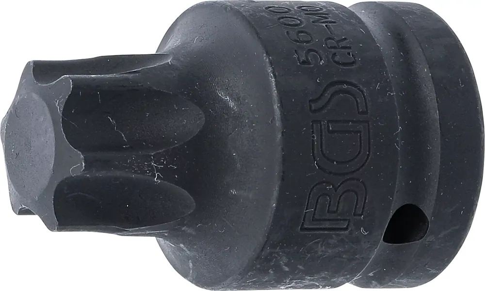 Günstig BGS Kraft-Bit-Einsatz T100 Länge 60 mm Innenvierkant 3/4 Zoll
