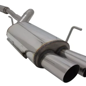 Novus Sportauspuff Anlage passend für Opel Corsa C 2x76mm Billig