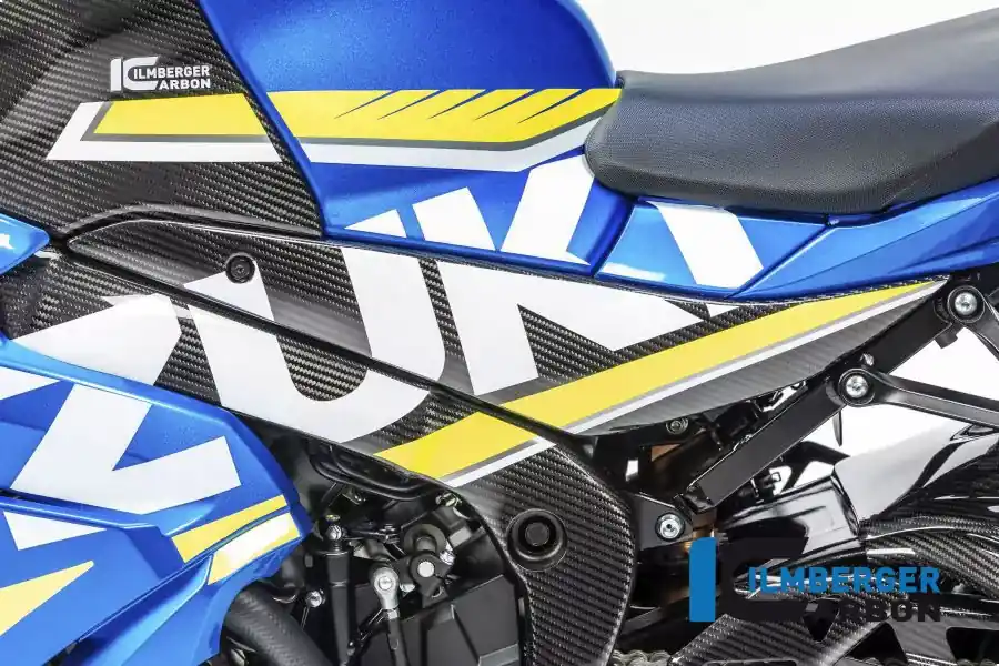 Ilmberger Carbon Untere Tankabdeckung links passend für Suzuki GSX-R1000 Neue Kollektion