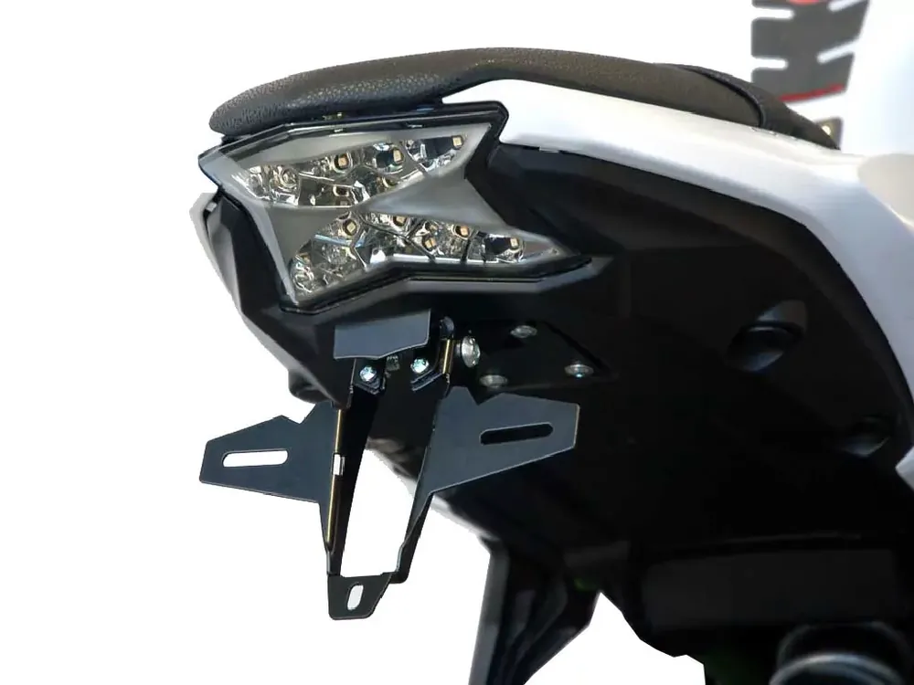 Kennzeichenhalter IQ1 passend für Kawasaki Z 650 (2017-2025) Echt