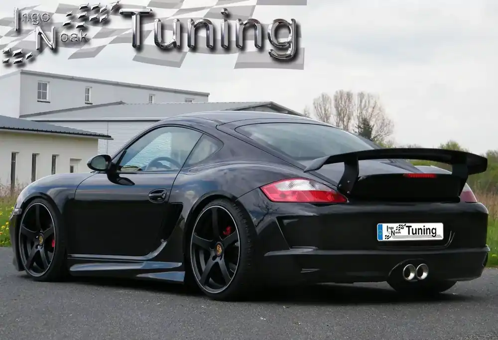 Heckspoiler Heckflügel Ducktail aus GFK passend für Porsche Cayman Boxster 987 Top-Seller