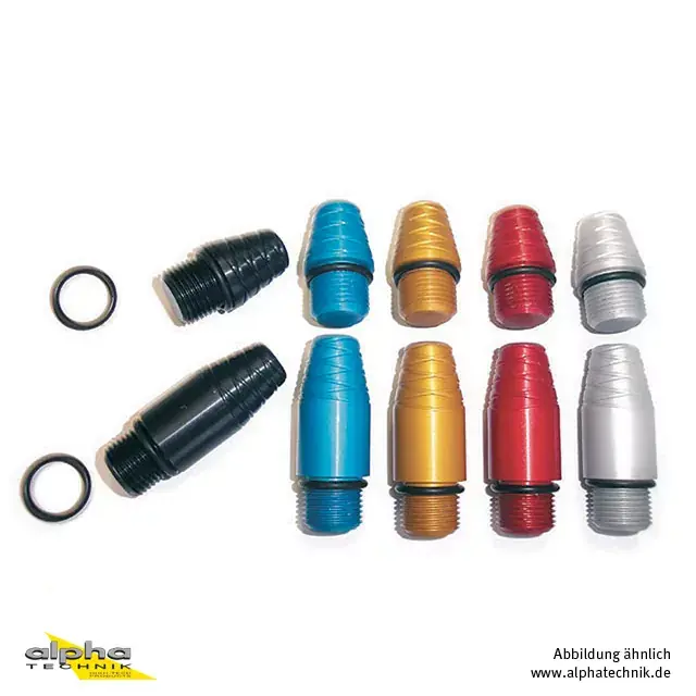 Neu Im Sortiment GILLES Lenkergewichte-Paar aus Aluminium +0 mm rot