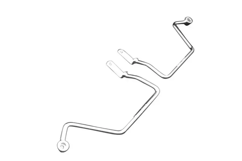 HIGHWAY HAWK Packtaschenhalter Kit passend für Suzuki LS 650 Savage chrom Preis Gesenkt