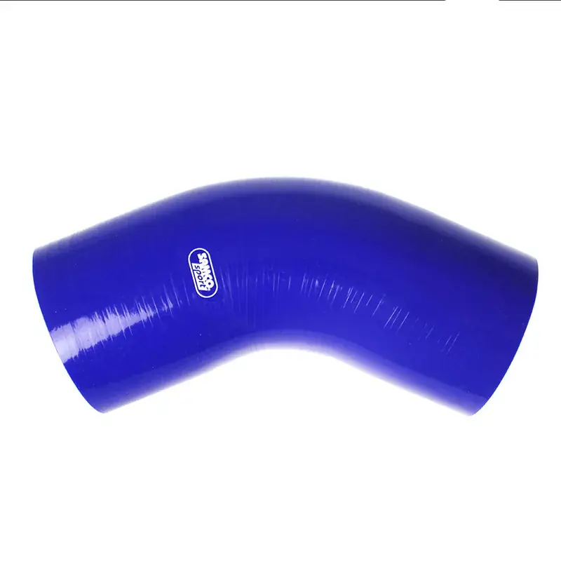 Angebot Samco Siliconschlauch 45° Standard Bogen blau