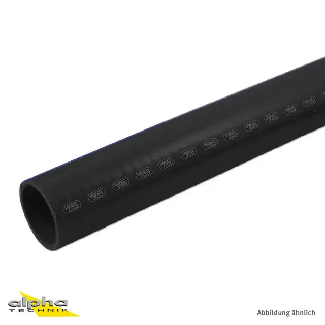 Abverkauf SAMCO SPORT Siliconschlauch gerade schwarz Innendurchmesser 57 mm