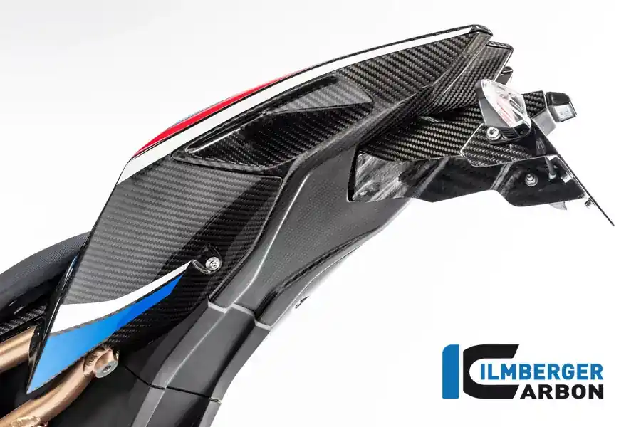 Rabatt Ilmberger Carbon Rahmenheckabdeckung unten Straße Carbon passend für BMW S1000RR (ab 2019)
