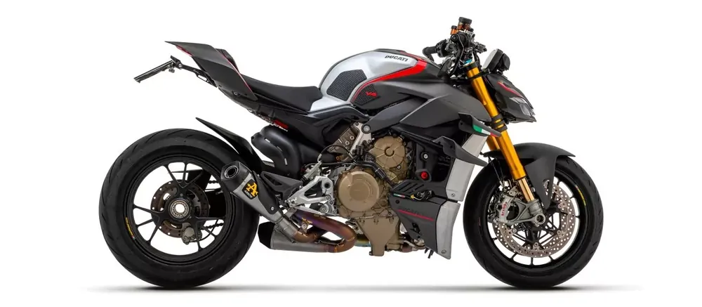 Arrow Works Titan Endschalldämpfer passend für Ducati Panigale V4 / Streetfighter V4 Top-Seller