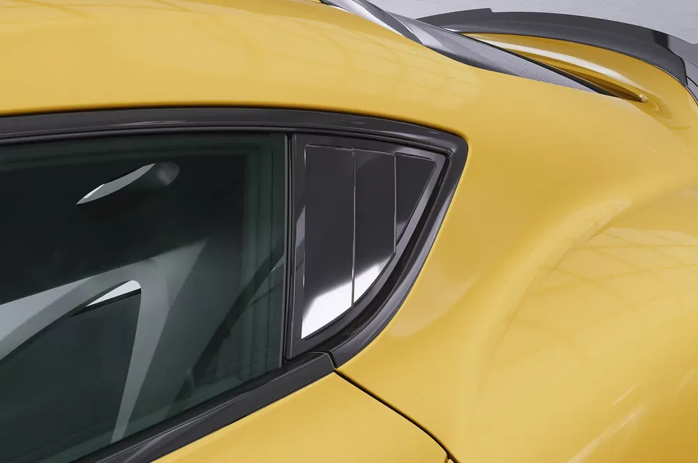 Echt Seitenscheibenblenden mit ABE passend für Toyota GR Supra (A90)