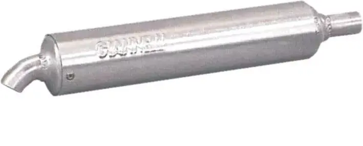 Saisonangebot Giannelli Round Aluminium Endtopf Ø28 mm Universal