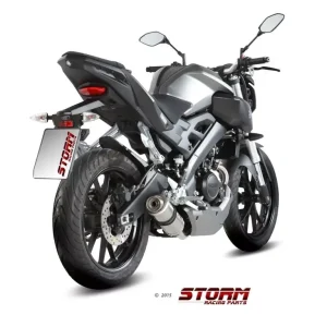 Jetzt Bestellen Storm by MIVV GP Edelstahl-Komplettanlage passend für Yamaha YZF-R 125 & MT-125
