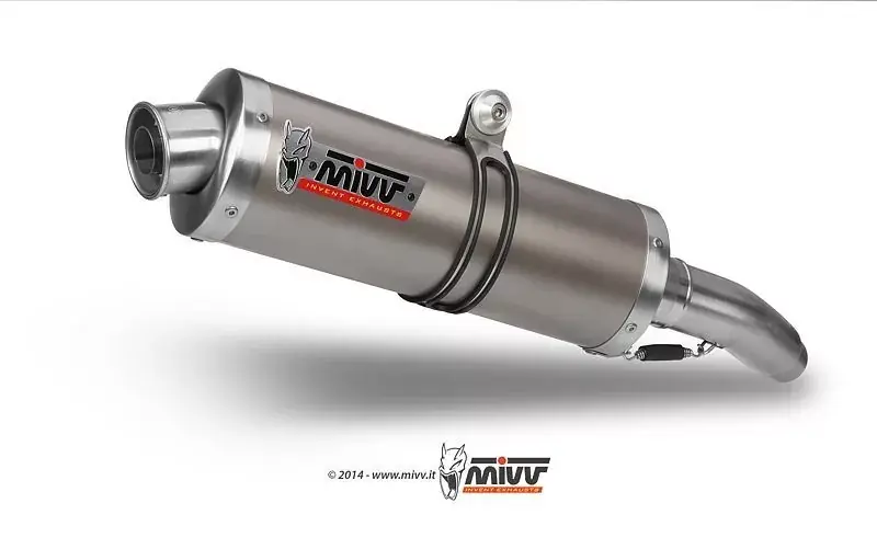 Preisreduziert MIVV Oval Titan Endschalldämpfer passend für Honda CBR 1100 XX 97-07