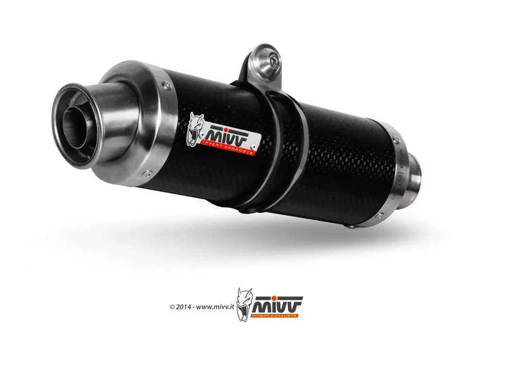 Sonderangebot MIVV GP Carbon Endschalldämpfer passend für Suzuki GSF 650 Bandit 07-16 / GSX 650 F 08-16