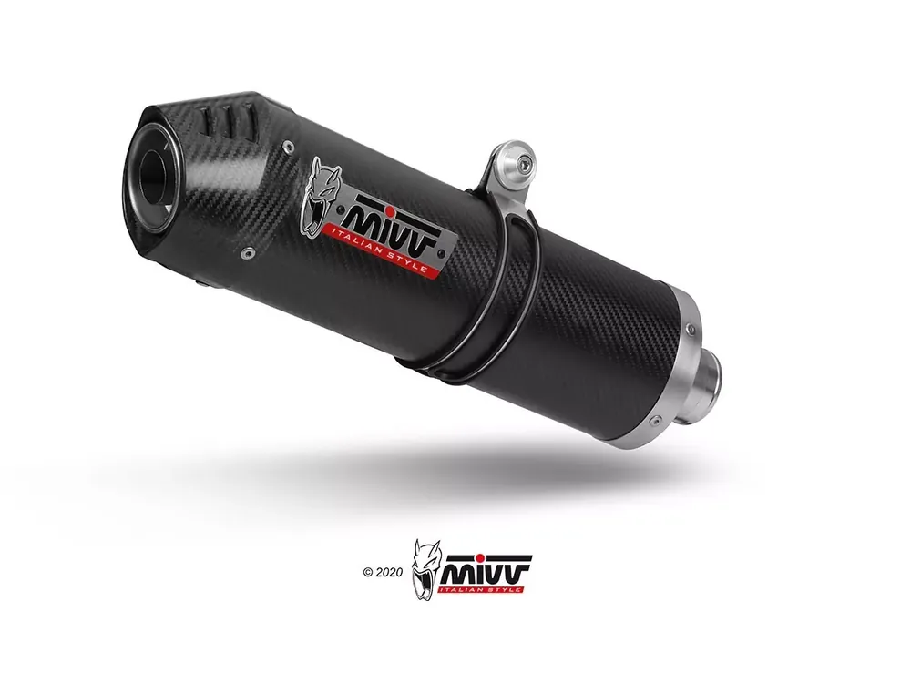 MIVV Oval Carbon Auspuff passend für Yamaha MT-07/FZ-07 14-22 Angebot