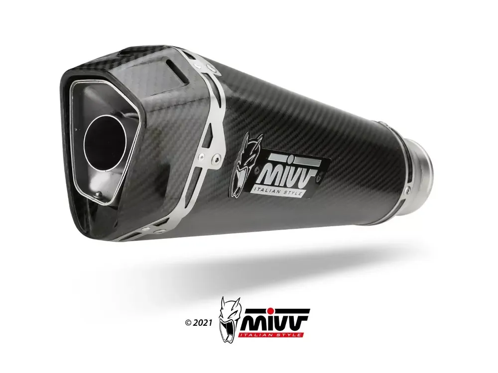 Versand Am Gleichen Tag MIVV Delta Race Carbon Endschalldämpfer passend für KTM 1290 Superduke 20-23