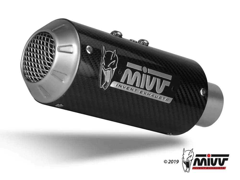 MIVV MK3 Carbon Endschalldämpfer passend für Kawasaki Z 900 20-24 Solange Der Vorrat Reicht