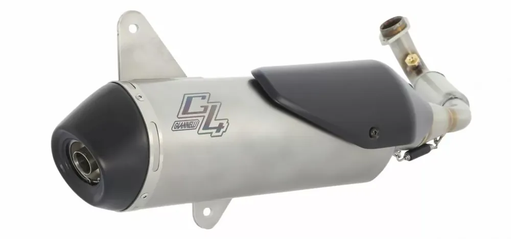 Rabatt Giannelli Iperscooter Edelstahl-Komplettanlage passend für Honda 125/150