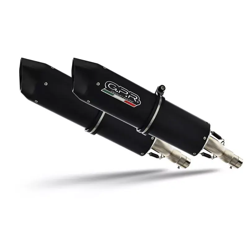 GPR Furore Nero Auspuff passend für Suzuki TL 1000 S 1997-2003, Dual homologiert, inkl. db Killer Letzte Chance
