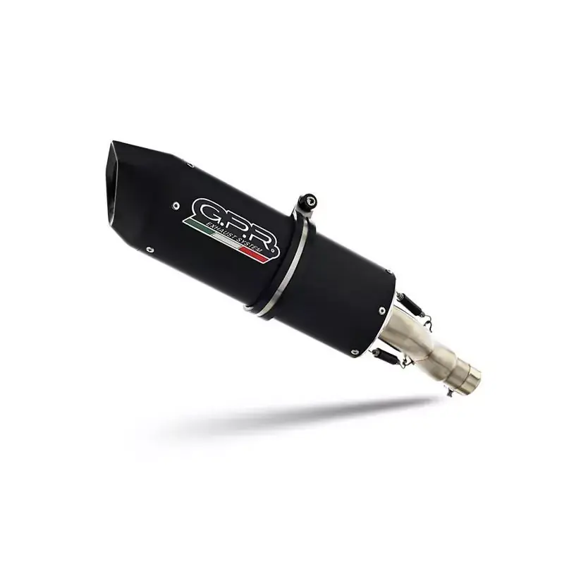 GPR Furore Nero Slip-On Auspuff passend für Triumph Speed Triple 1050 2011–2015 Neue Ware