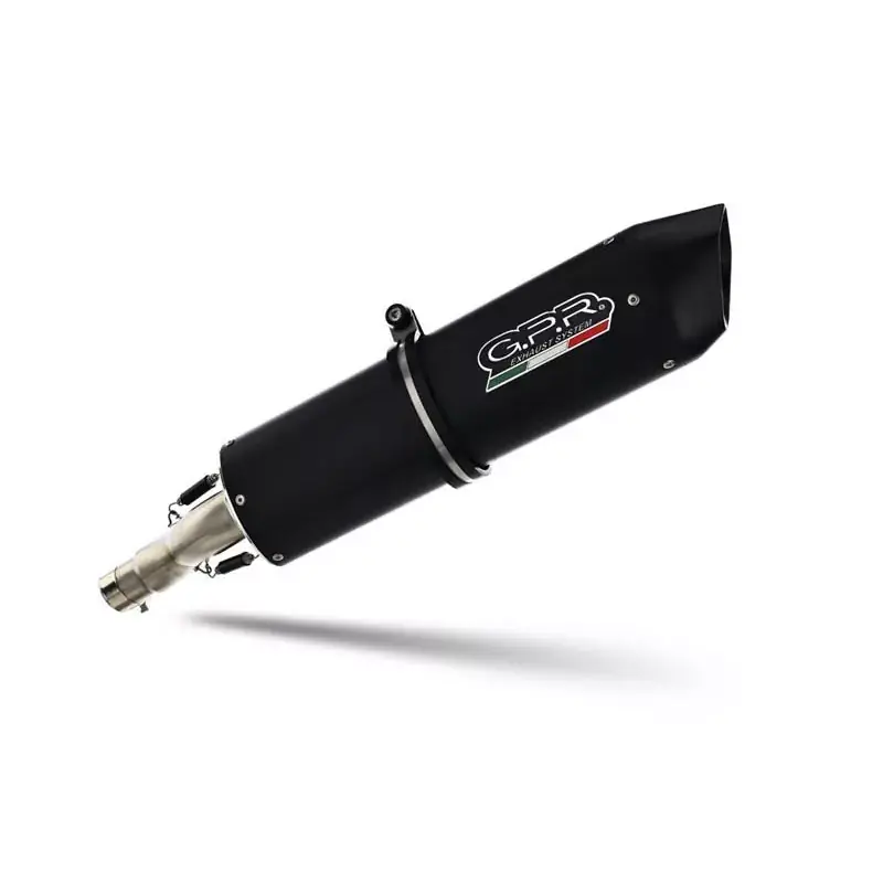 Neu Im Sortiment GPR Furore Nero Auspuff Slip-On passend für Husqvarna TE 610 E / SM 610 2007–2009