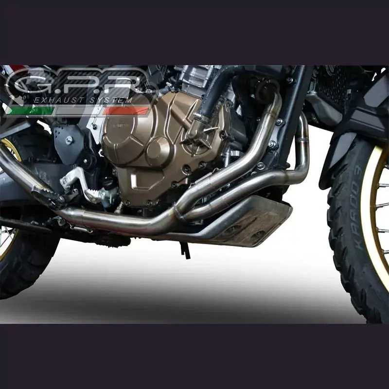Finale Aktion GPR Decat Pipe passend für Honda CRF 1000 L Africa Twin 2015-2017