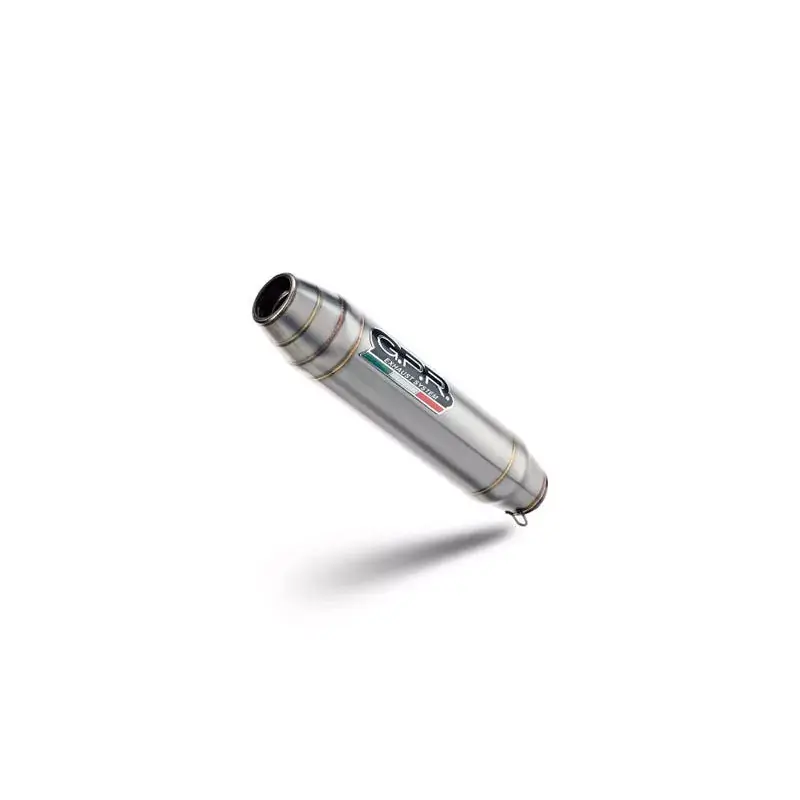 Sonderangebot GPR Exhaust Deeptone Inox Racing Slip-On Auspuff passend für Suzuki RV 125 Van Van 2003–2017