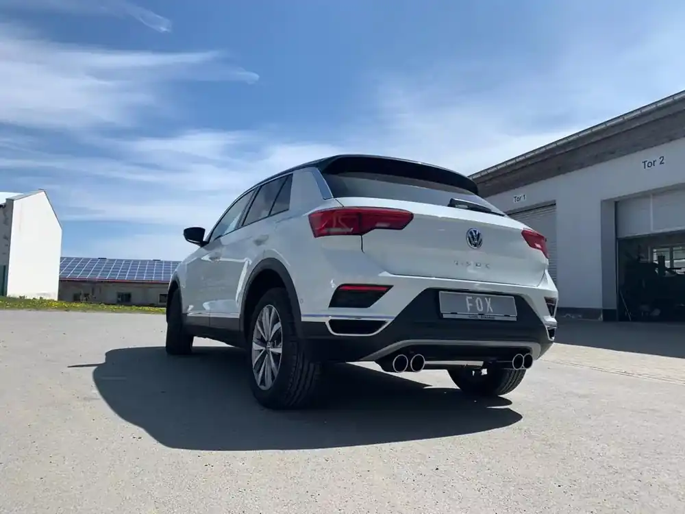 Sale FOX Endschalldämpfer 2x90 Typ 16 passend für VW T-Roc ab 2017