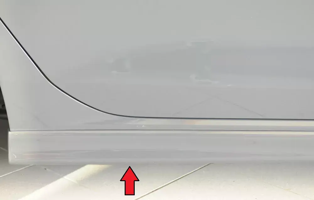 Echt Rieger Seitenschweller rechts (XS) passend für Seat Leon Cupra (5F) 5-türig (ST/Kombi) 03.14–12.16