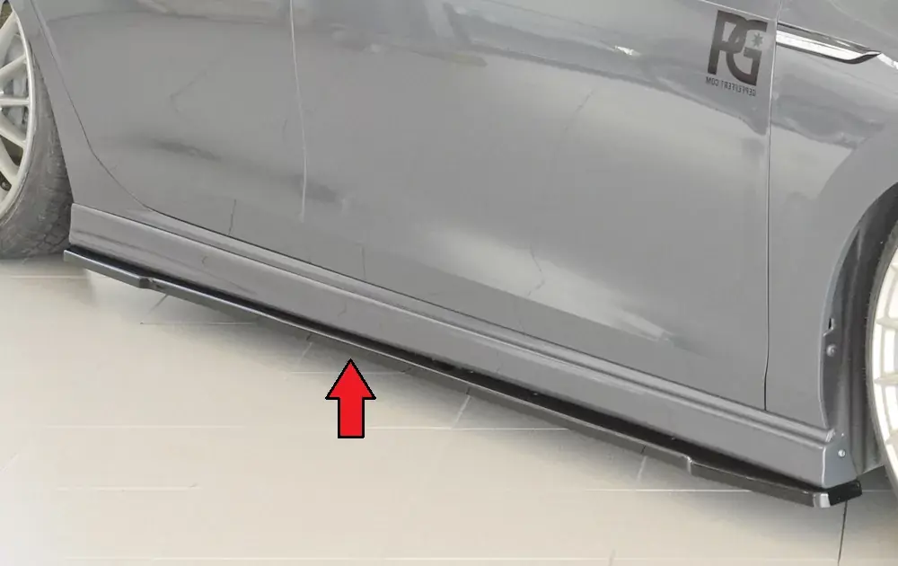 Abverkauf Rieger Seitenschweller rechts passend für VW Golf 7 GTI ab 02/2017