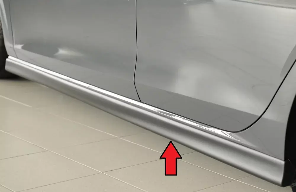 Rieger Seitenschweller links passend für Seat Golf 7 GTE 3-türig 05/14-12/16 Jetzt Kaufen