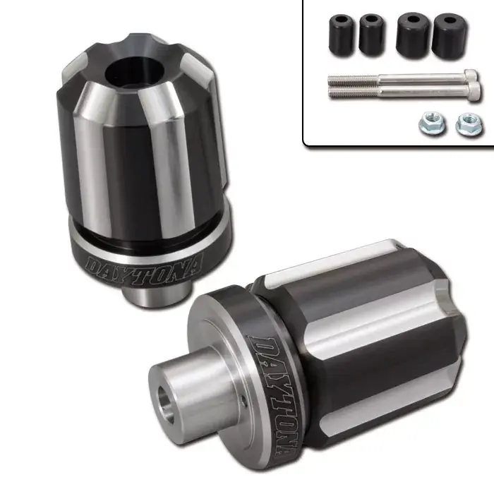 Daytona Lenkergewichte "Groove" silber eloxiert passend für 7/8" + 1" Lenker Ø 14–19 mm Wochenendangebot