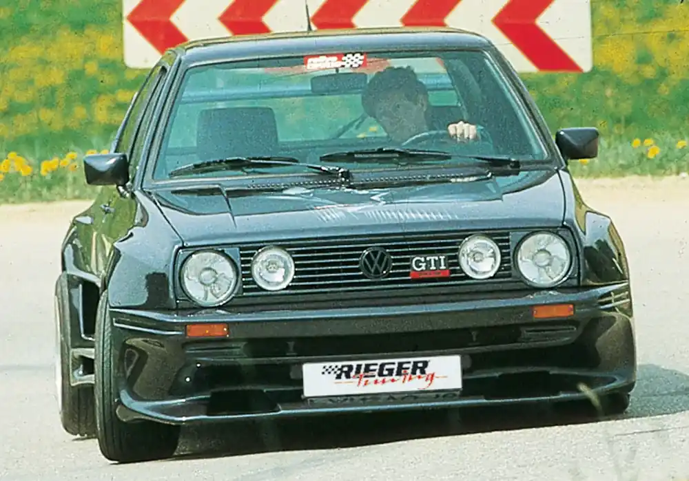 Letzte Chance Rieger Spoilerstoßstange Breitbau II passend für VW Golf 2 (83-91)