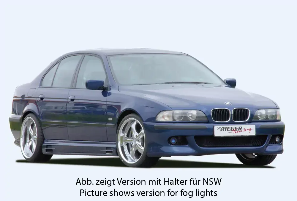 Expressversand Rieger Spoilerstoßstange passend für BMW 5er E39 Touring 12/95–12/02