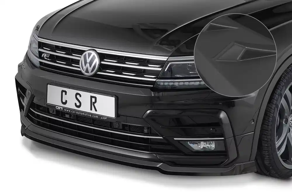 Preis Gesenkt Cup-Spoilerlippe mit ABE passend für VW Tiguan II (Typ AD1) R-Line CSL367