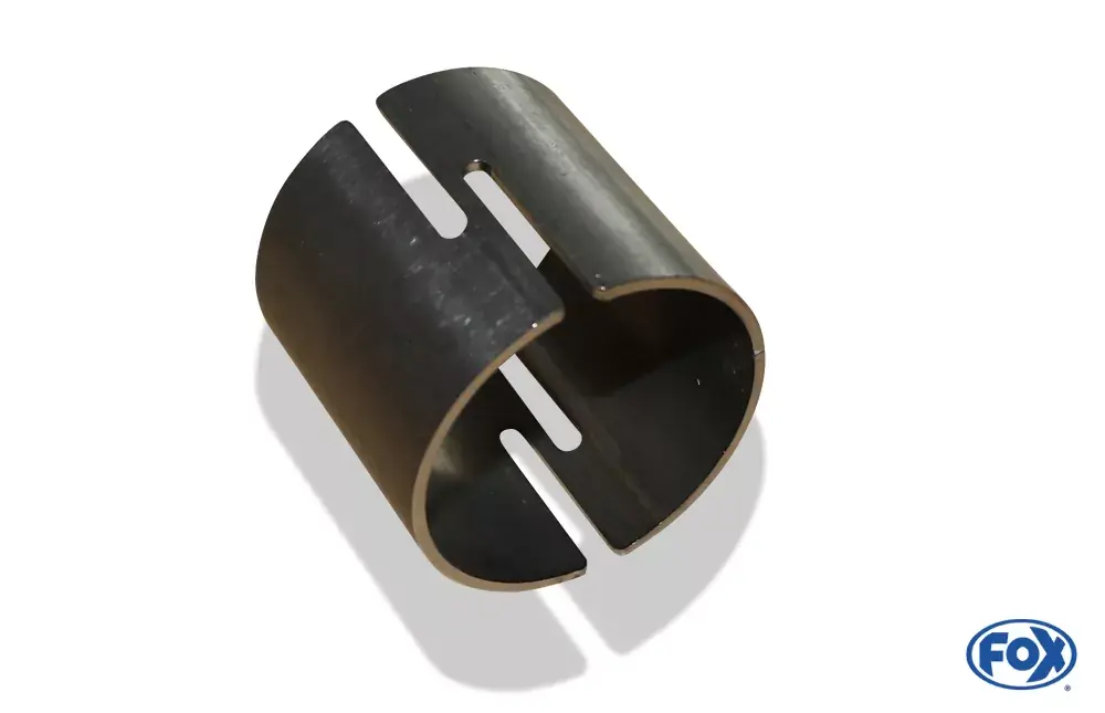 FOX Adapter Hülse Edelstahl 45mm außen auf 42mm innen, 50mm lang Highlight