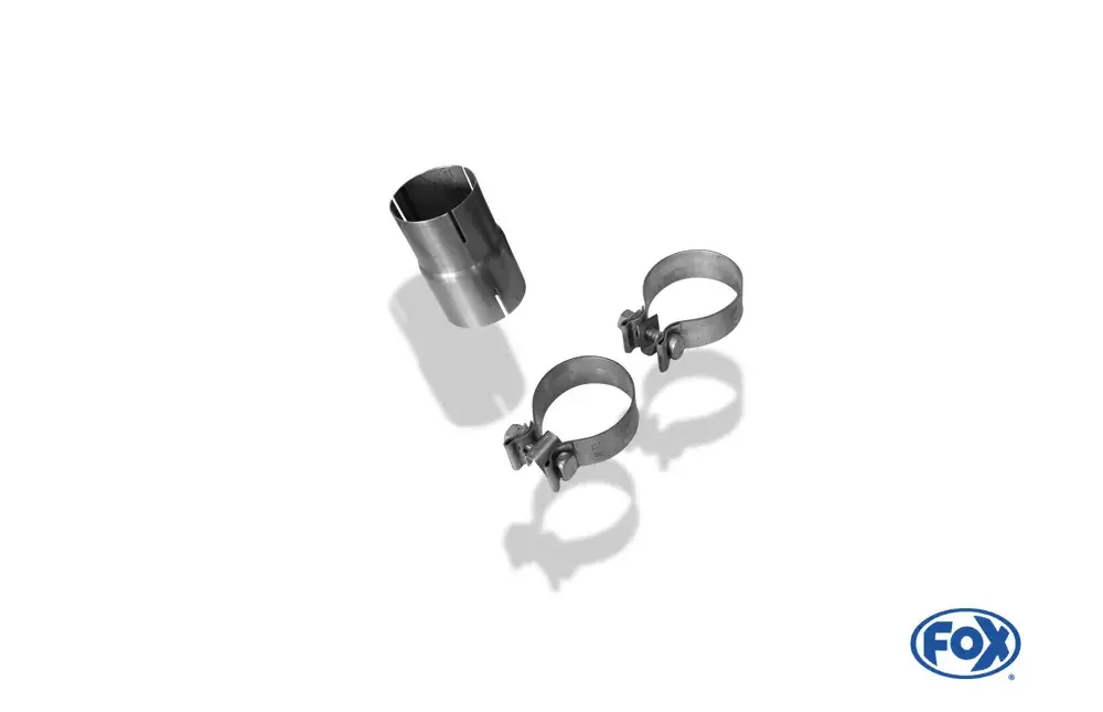 Meistverkauft Adapter 70/60mm Edelstahl passend für BMW X3 F25 X4 F26 inkl. Schellen