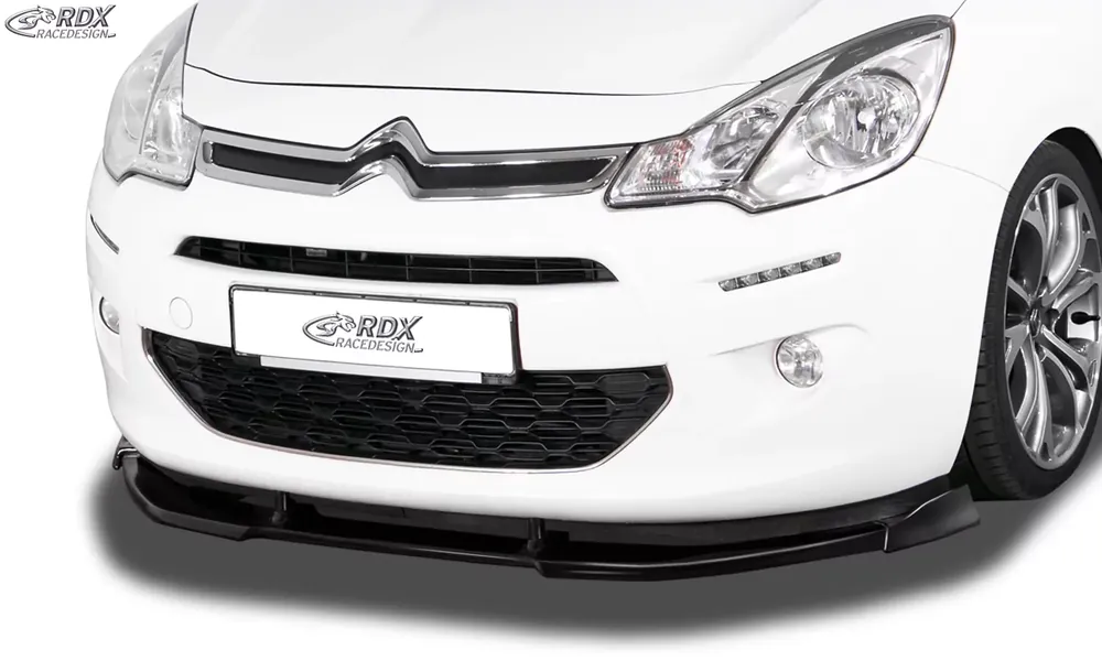Rabatt RDX VARIO-X Frontspoiler passend für Citroen C3 2013-2017