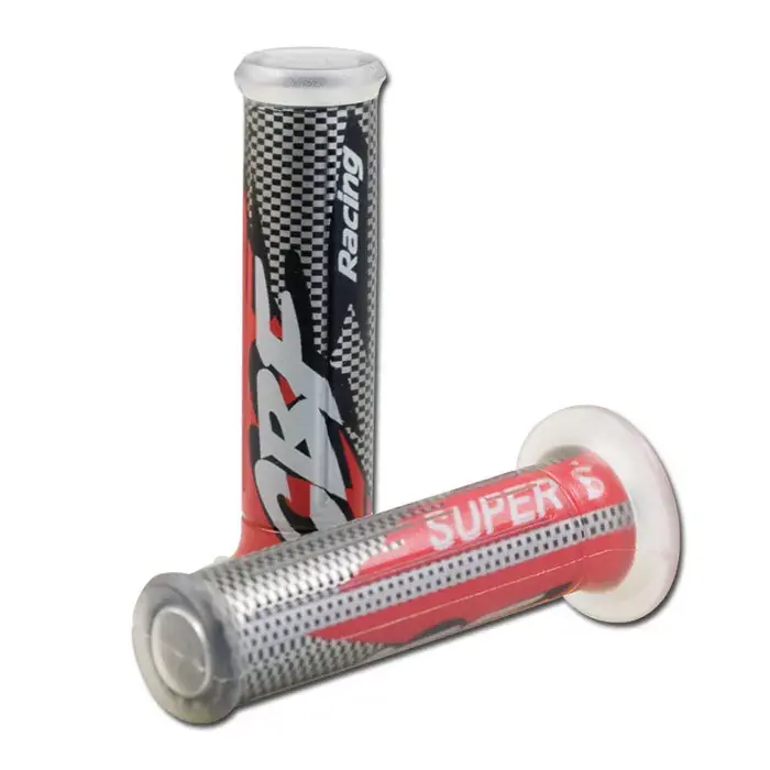 Abverkauf Griffgummi "CBF" 22mm transp-rot geschlossen